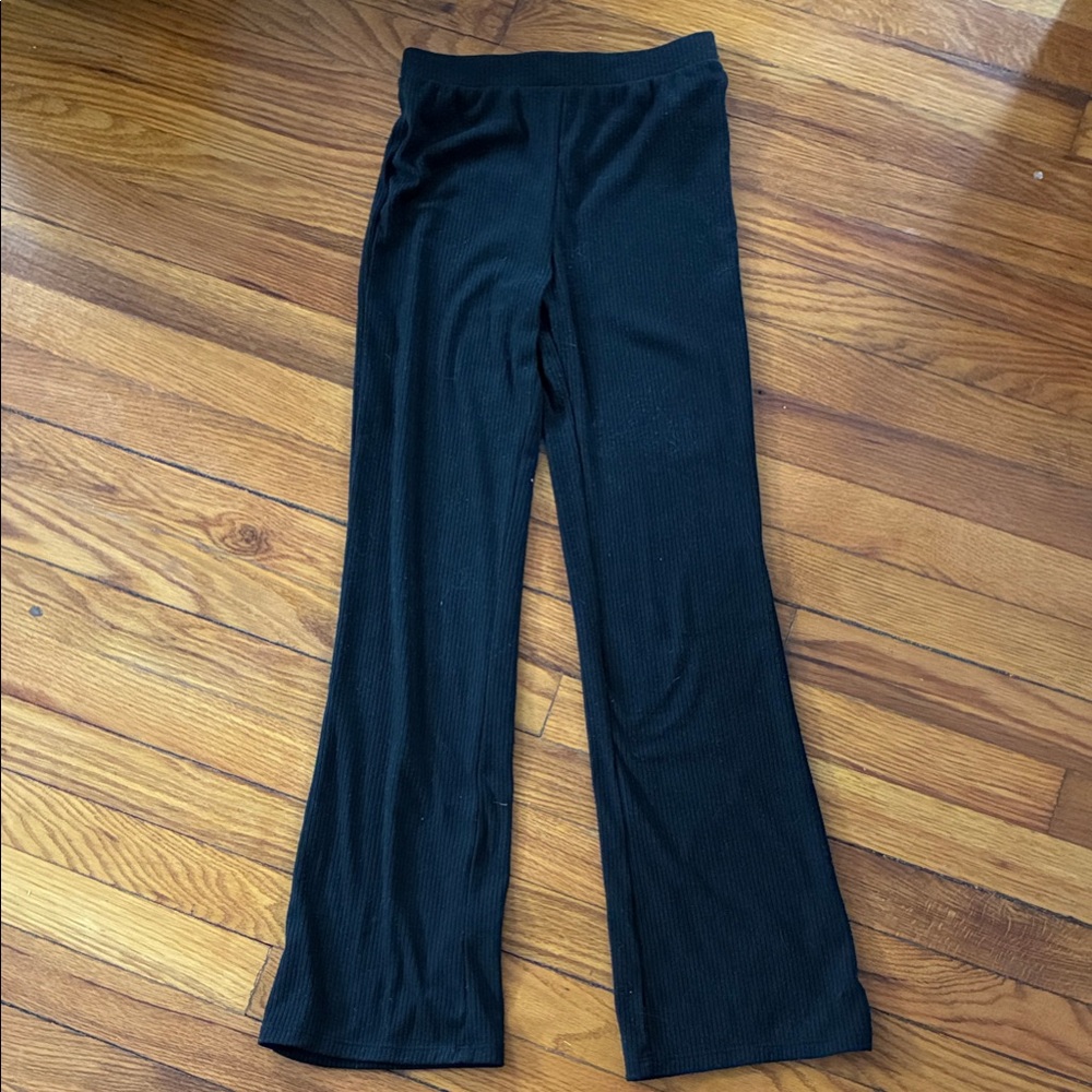 Epic Threads Black Kids Casual Flare Bottoms
